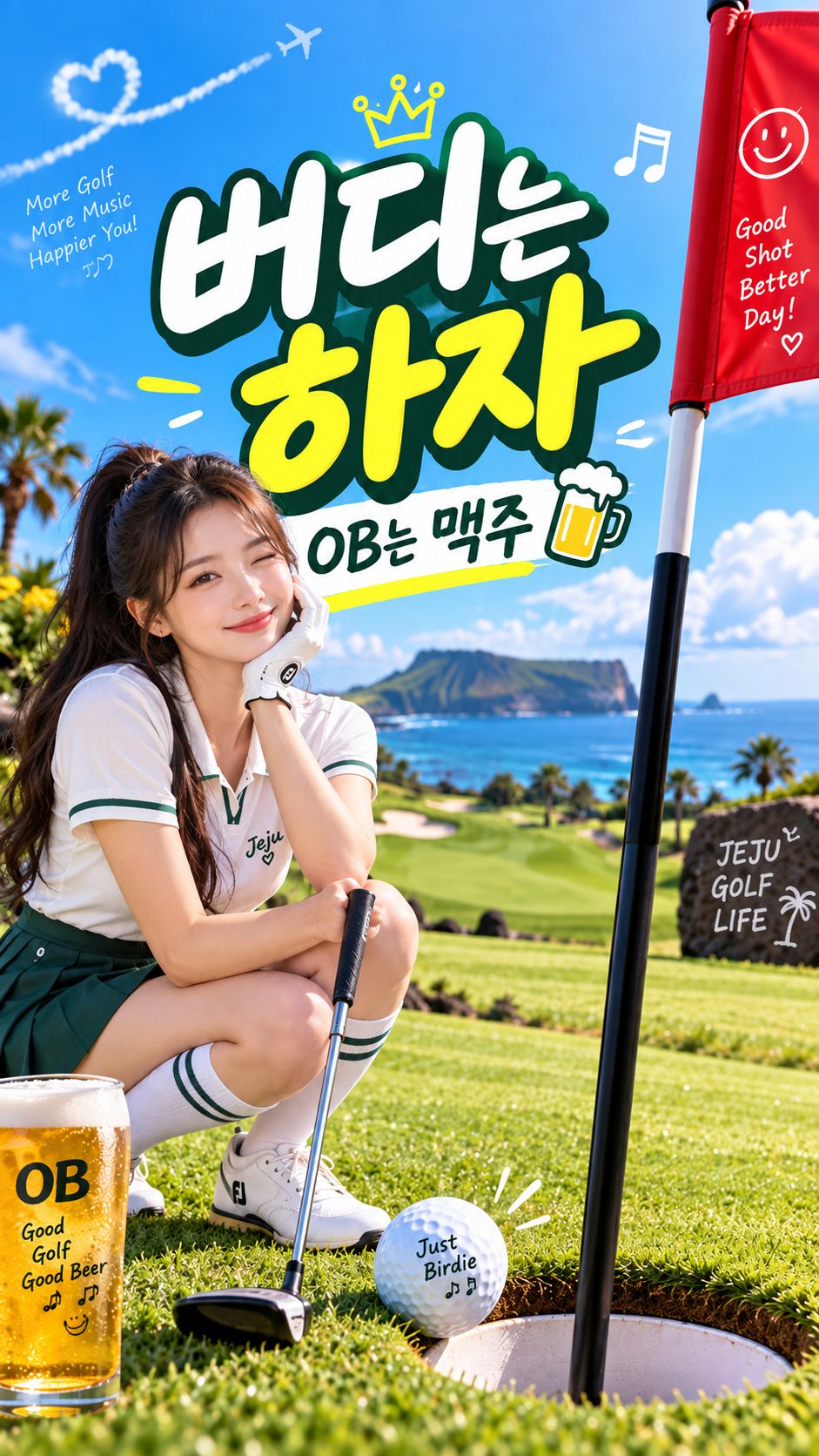 버디는 하자 (OB는 맥주) artwork