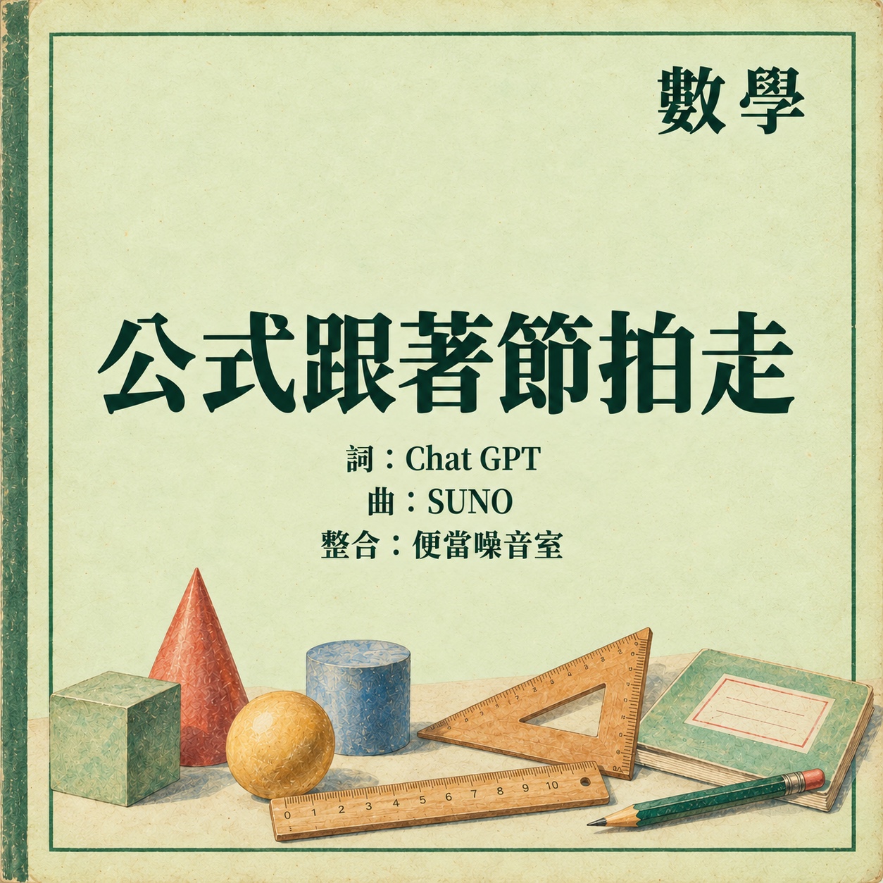 公式跟著節拍走 artwork