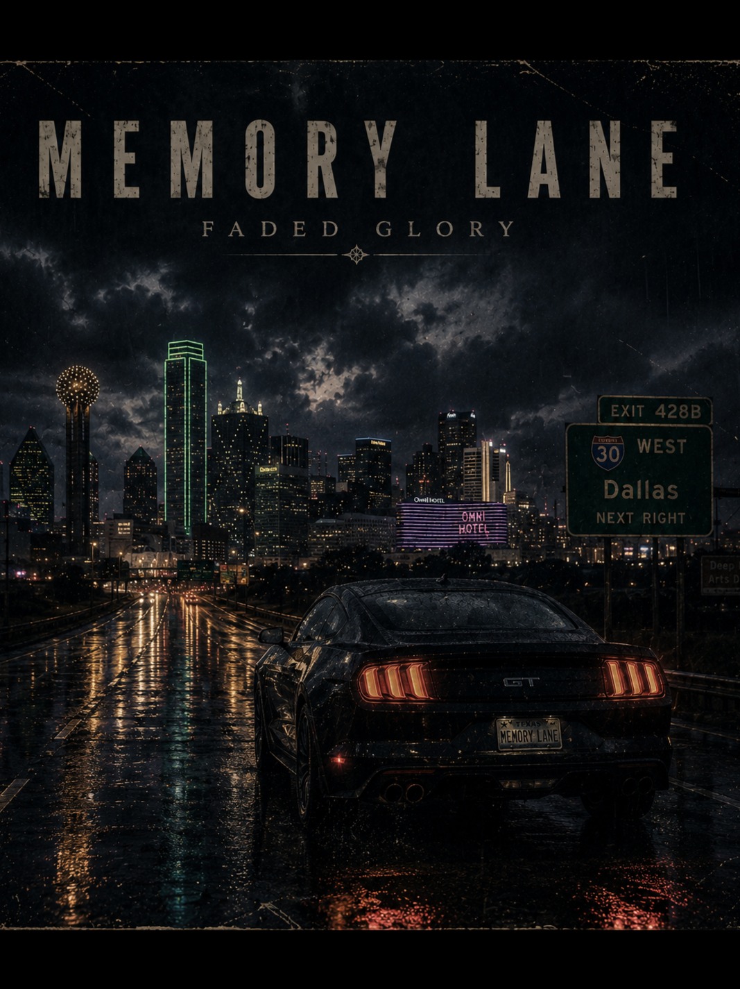 Memory Lane in Dallas artwork