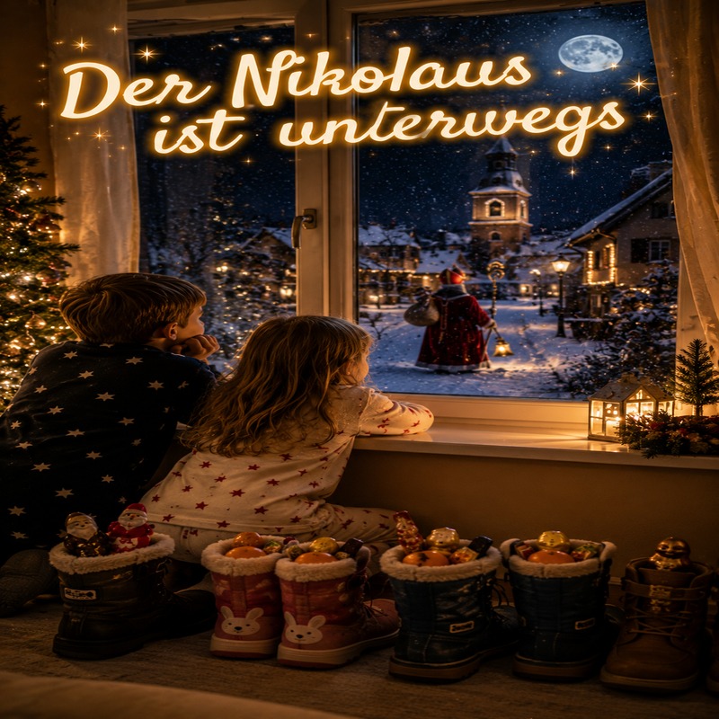 Der Nikolaus ist unterwegs artwork