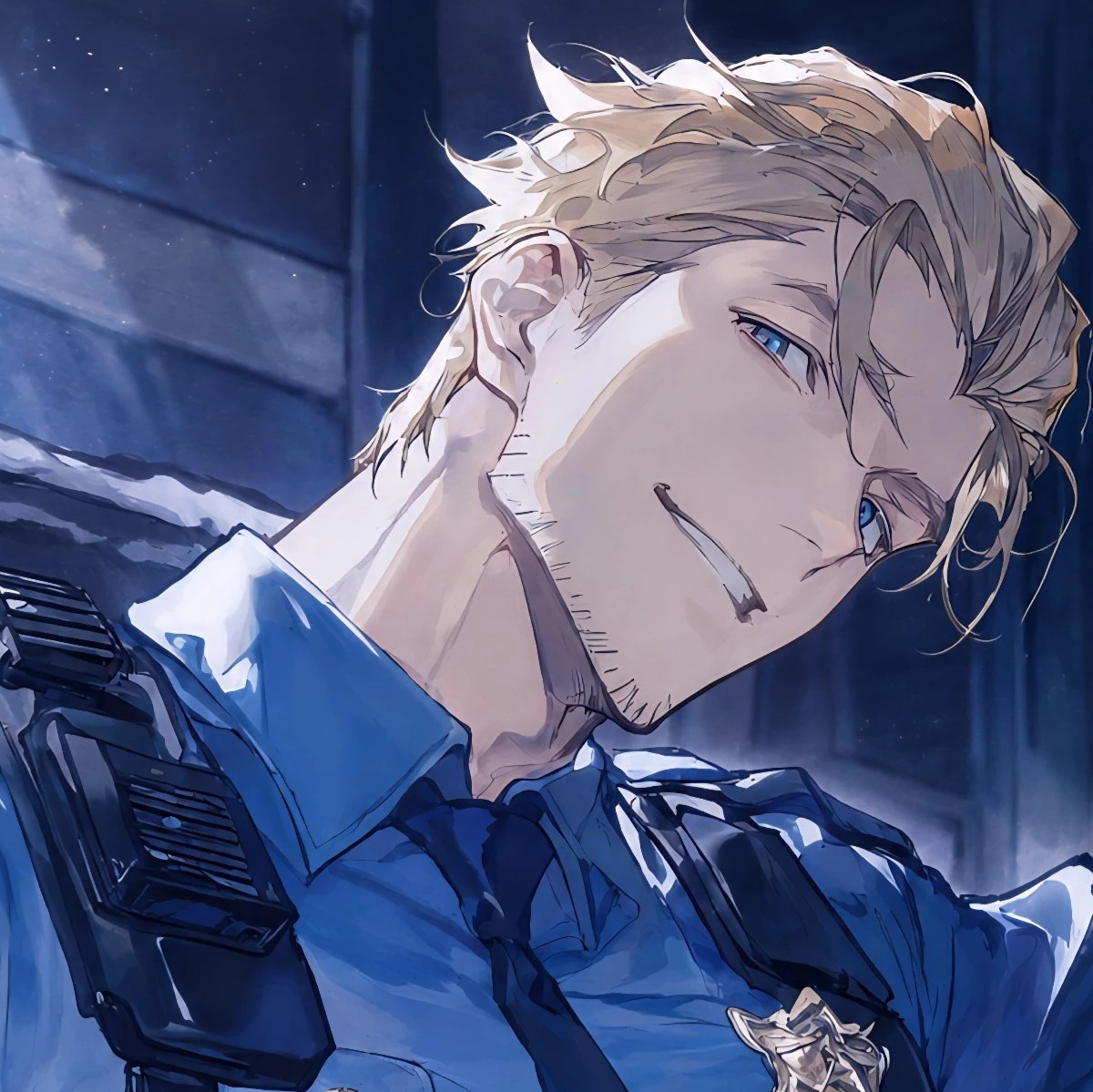 Blue Shield J artwork