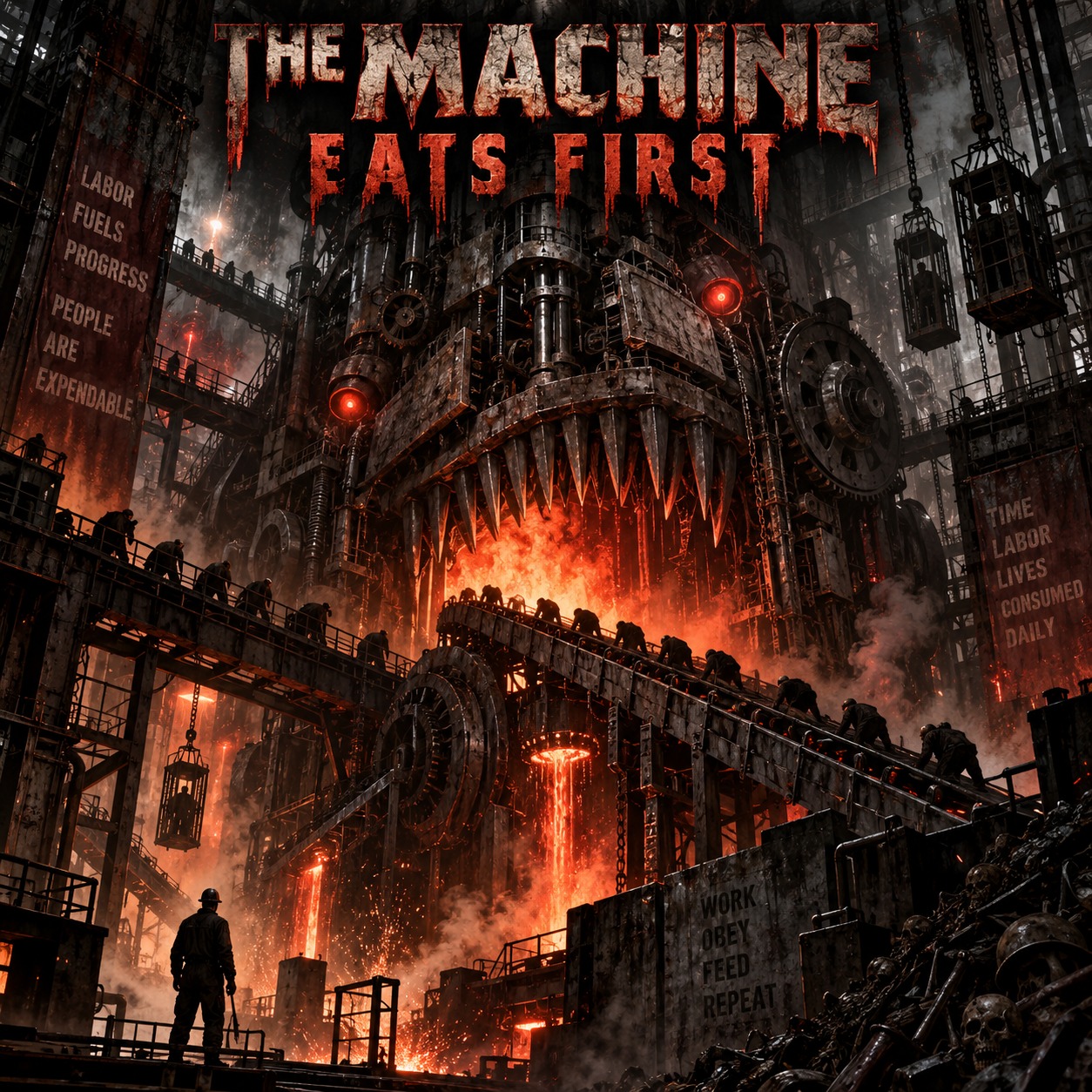 The Machine Eats First artwork