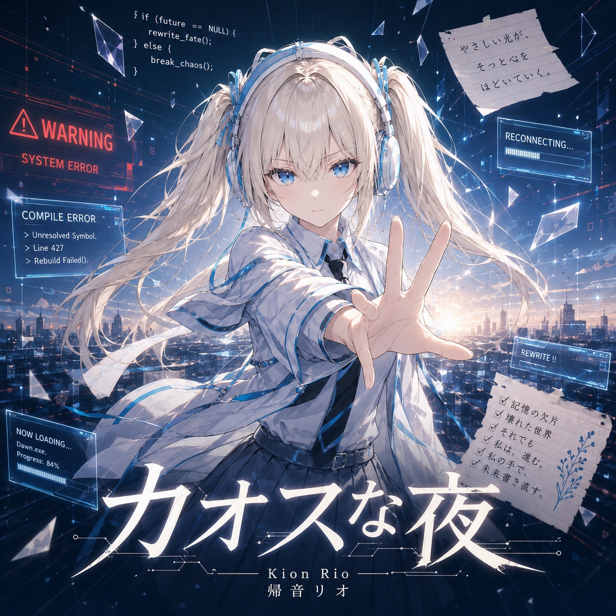 カオスな夜／TAKENOKOKA  feat. 帰音リオ artwork
