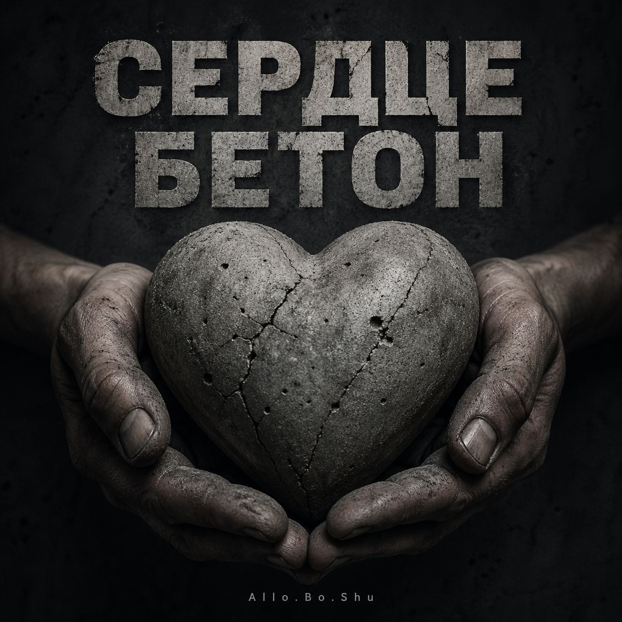 Сердце бетон artwork