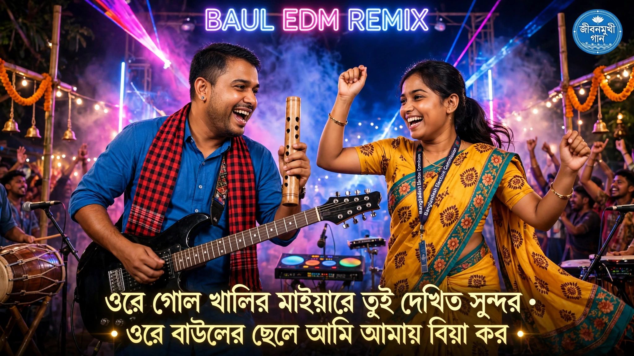 গোলখালীর মাইয়া রে-তুমি দেখিতে সুন্দর artwork