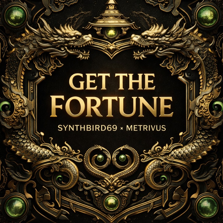 Get the Fortune - Synthbird69 x Metrivus // Mashup artwork