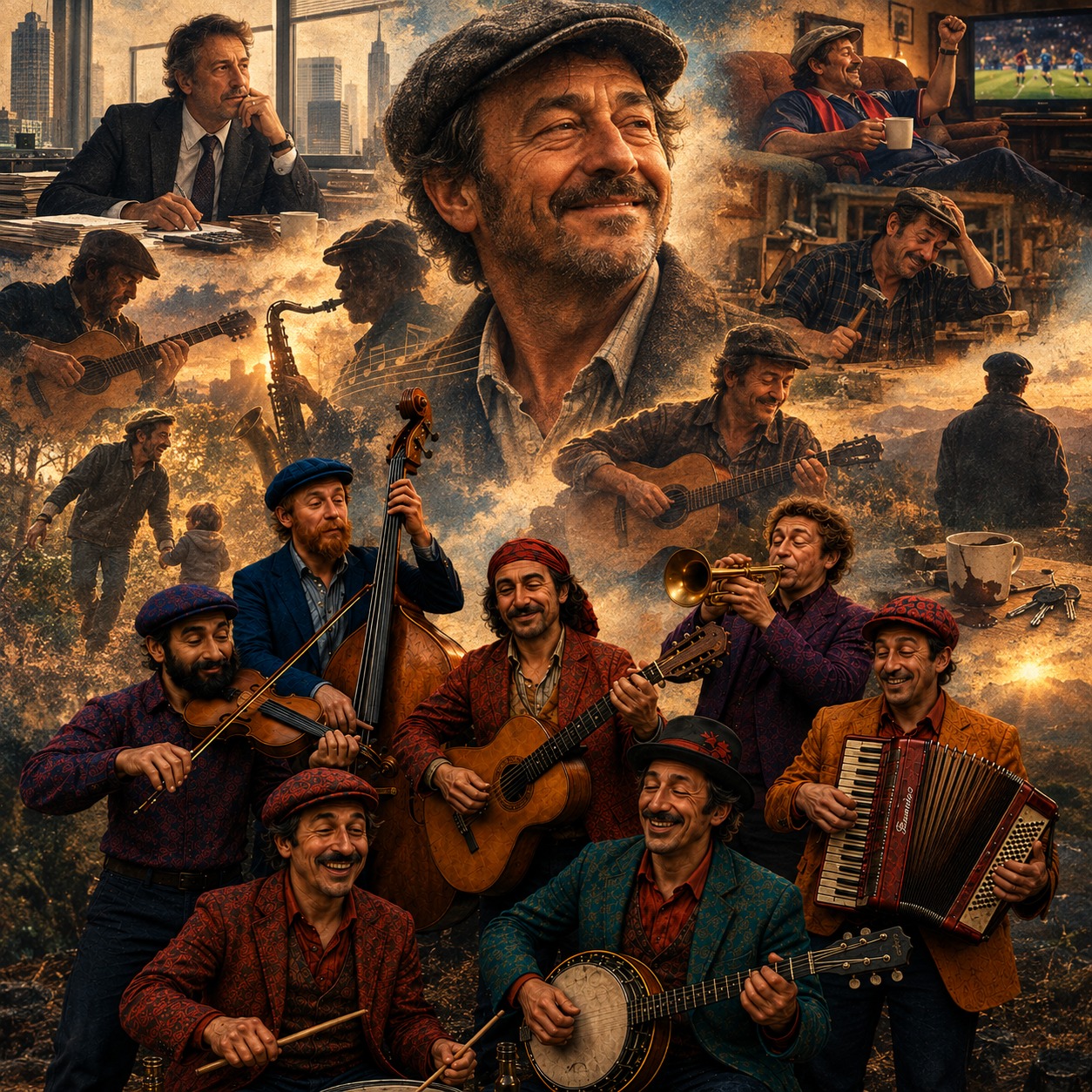 Les frères Du Vent - Oh papa, j'te le dis ! artwork