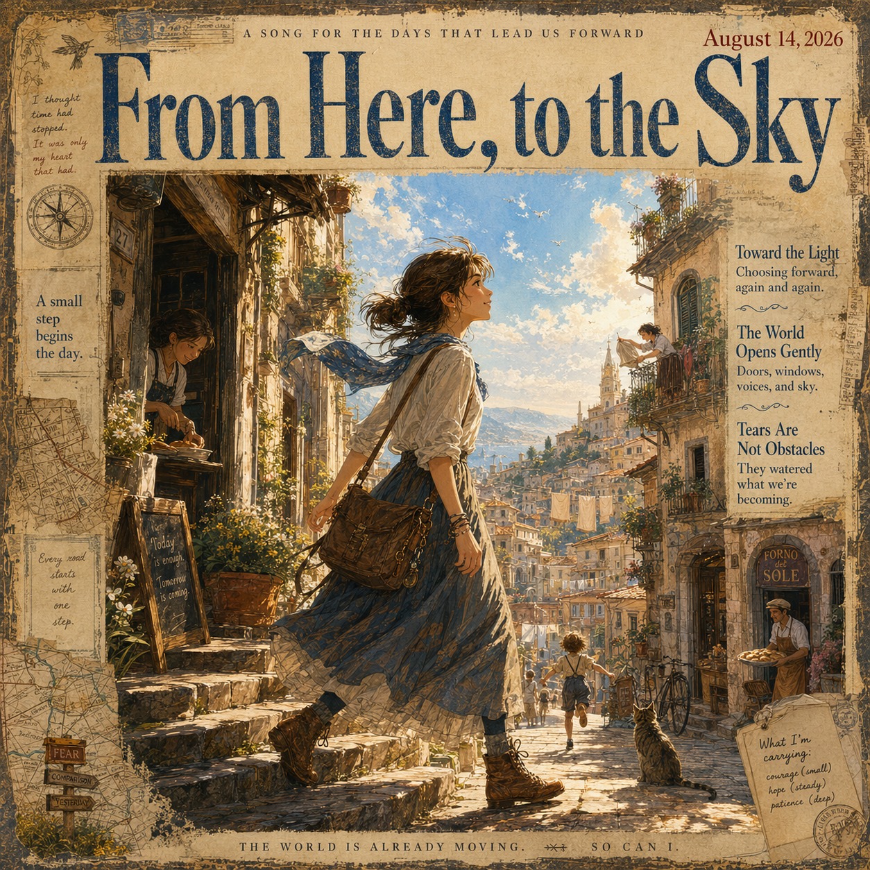 From Here, to the Sky artwork