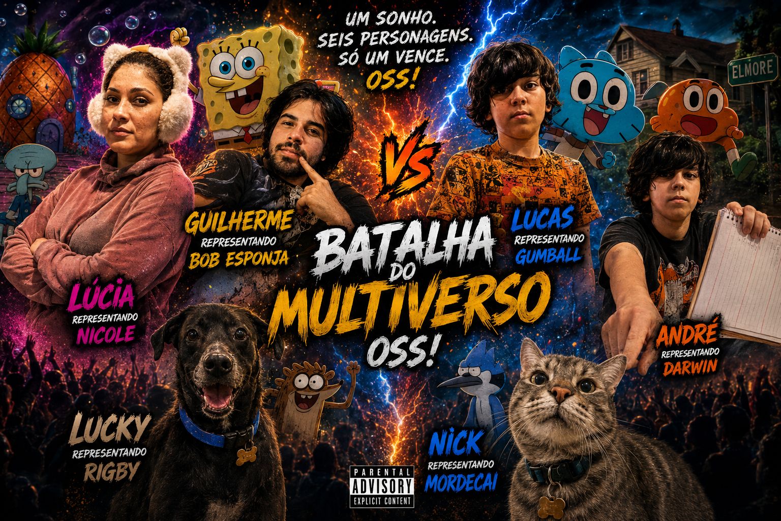 BATALHA DO MULTIVERSO — OSS!