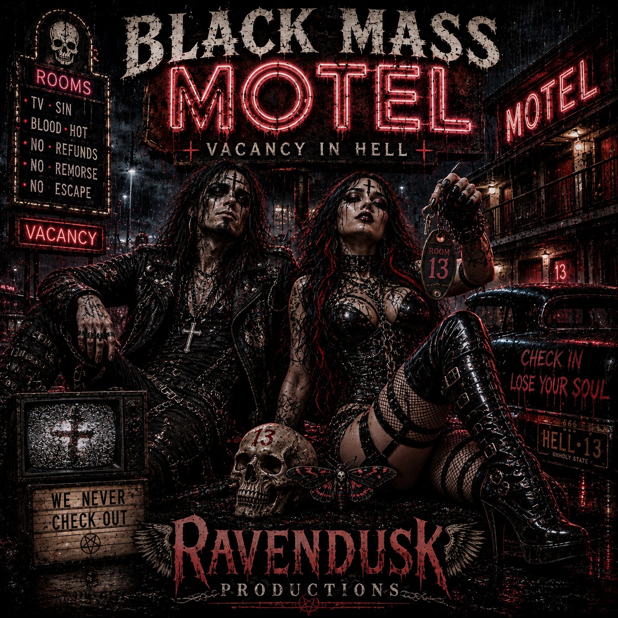 BLACK MASS MOTEL artwork