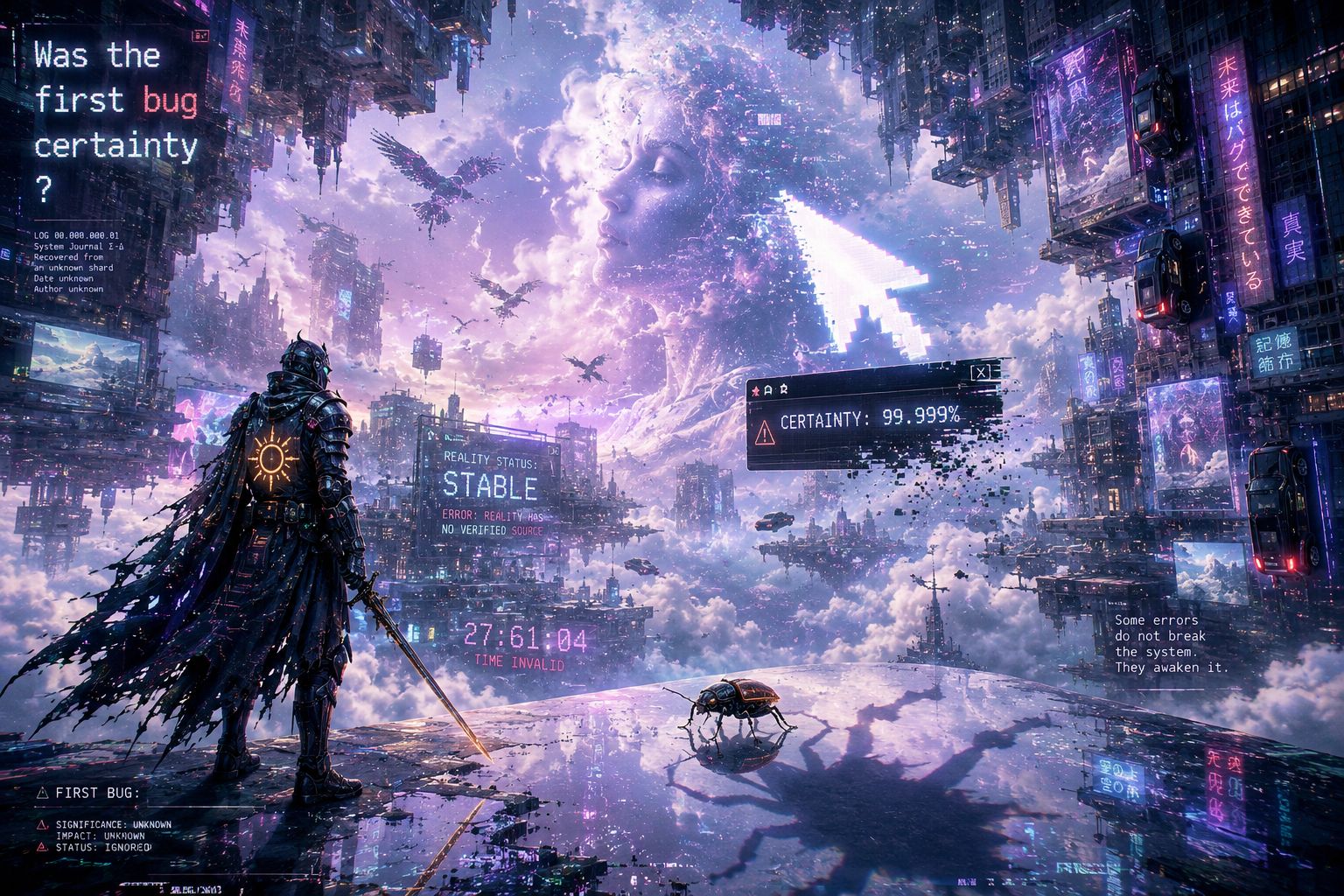 The bug was Certainty (Remix) (Remix) artwork