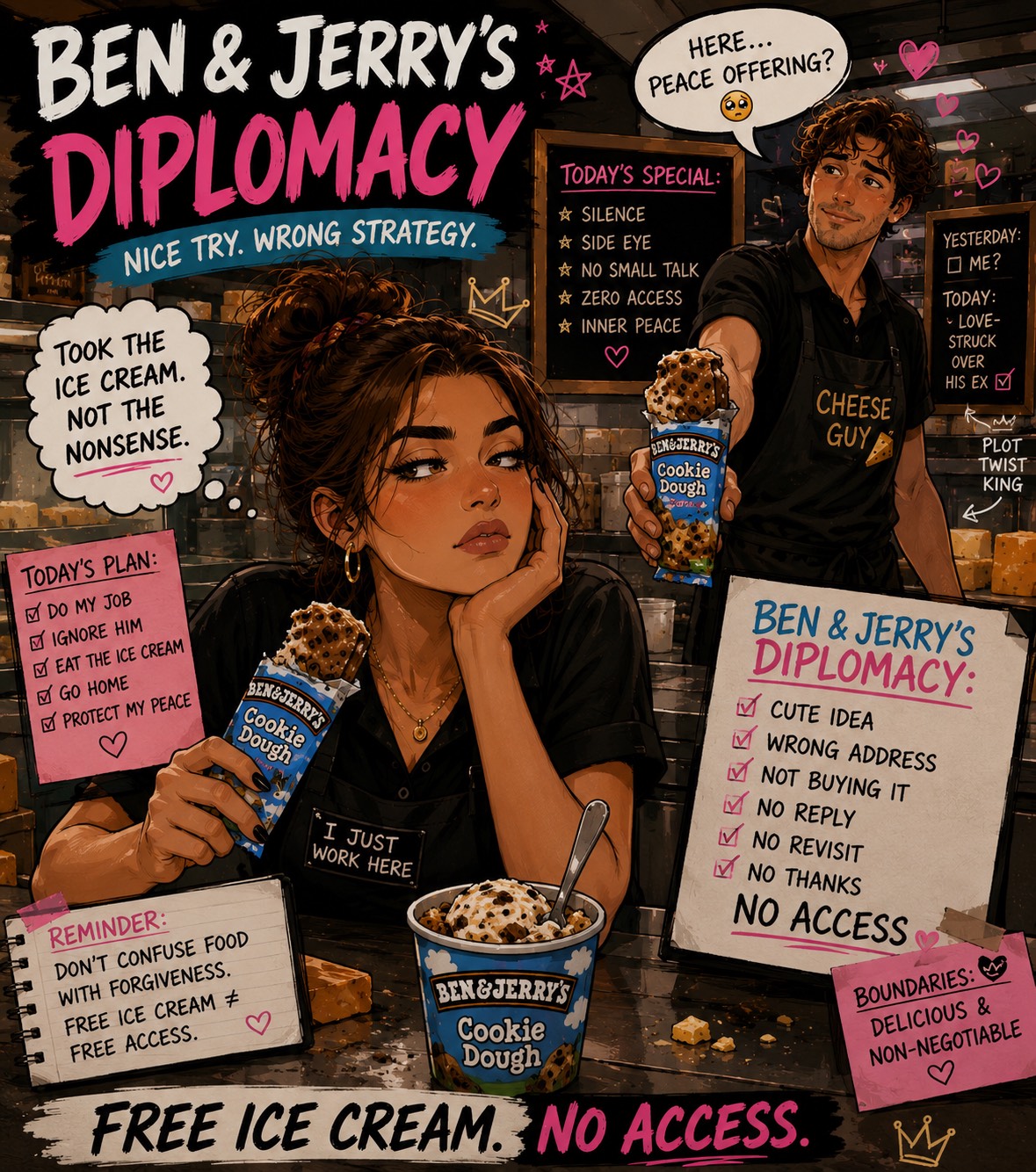 Ben & Jerry’s Diplomacy artwork
