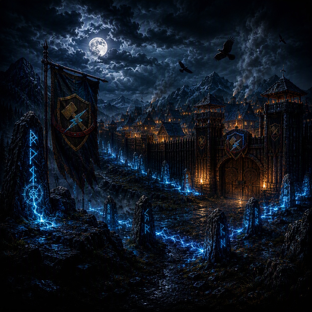 [Runes of Blue] artwork