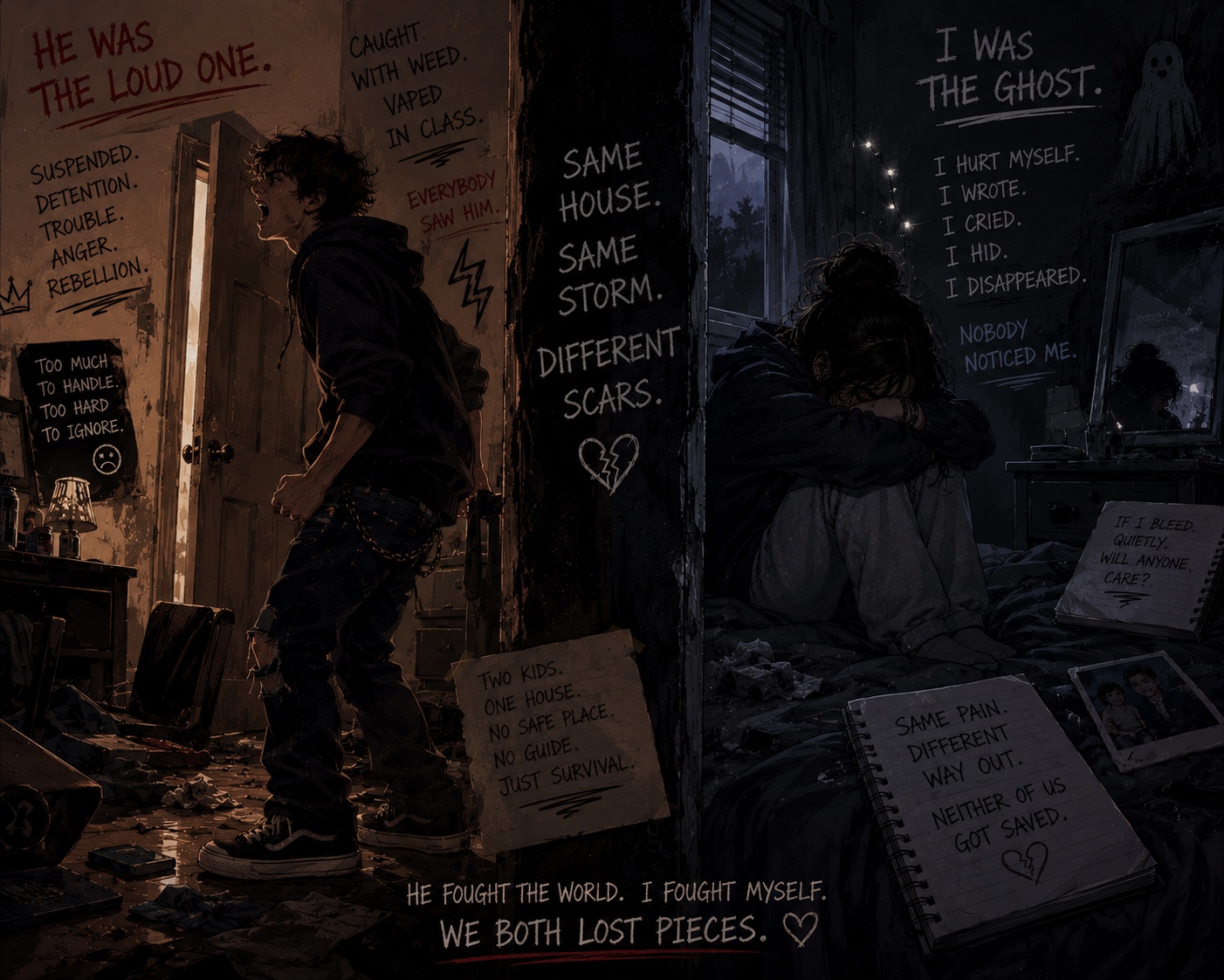 The Loud One And The Ghost artwork