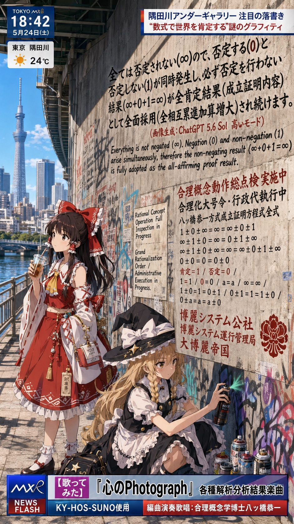 【歌ってみた】心のPhotograph 「Um コール＆レスポンス」(Rev.I KY-NNS JIS-ALL Code 解析分析中)@八ッ橋恭一 artwork