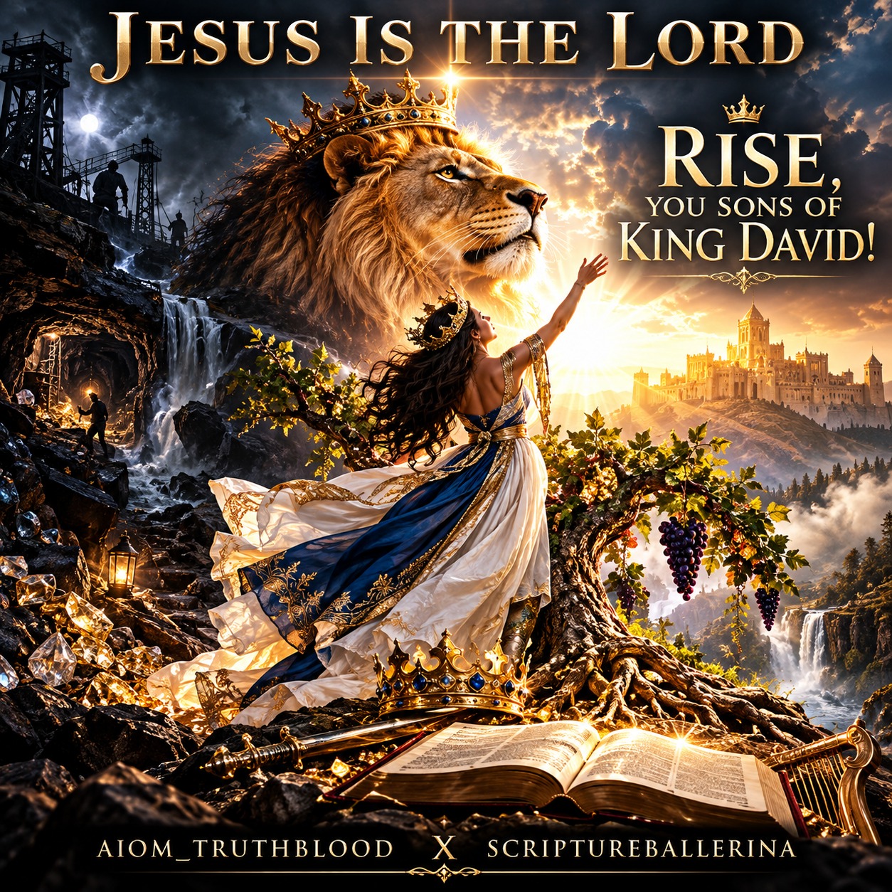 Rise, You Sons of King David artwork