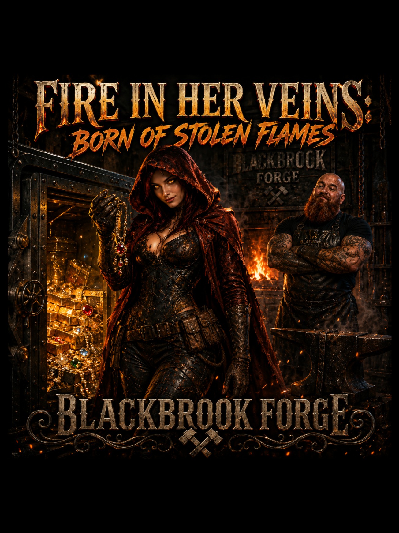 Fire in Her Veins: Born of Stolen Flames artwork