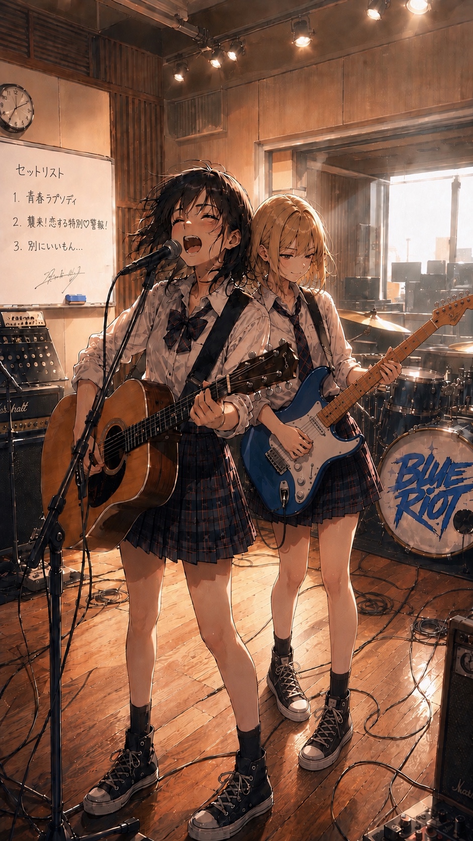 別にいいもん... / Blue Riot artwork