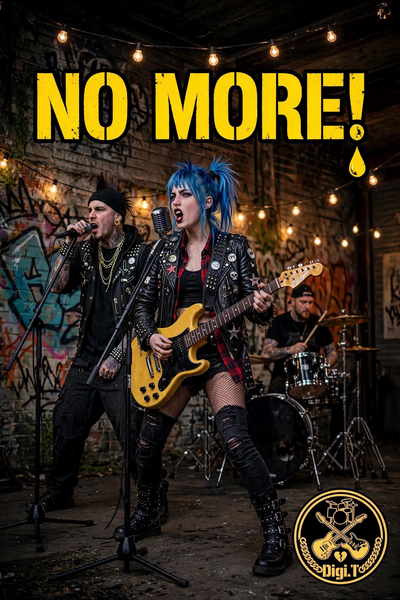 NO MORE! artwork