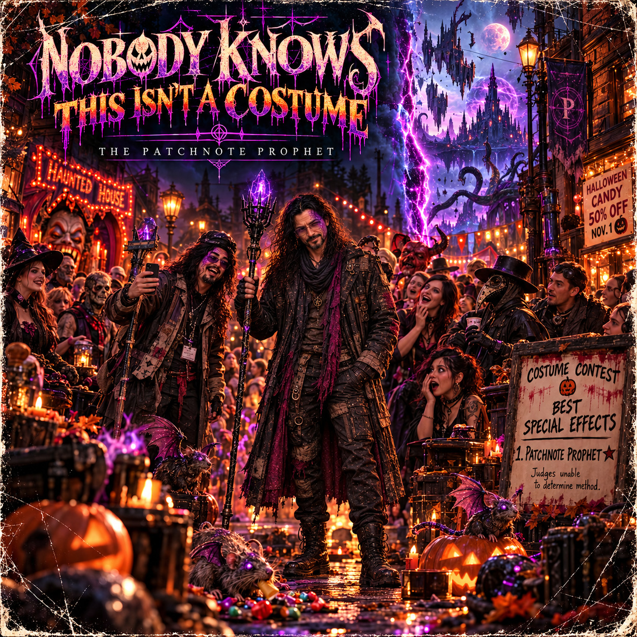 NOBODY KNOWS THIS ISN’T A COSTUME artwork
