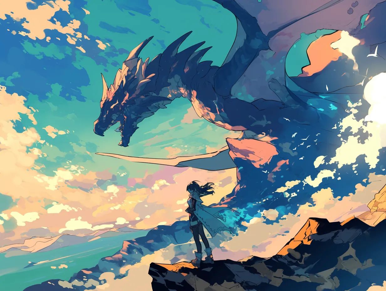 龍と共に artwork