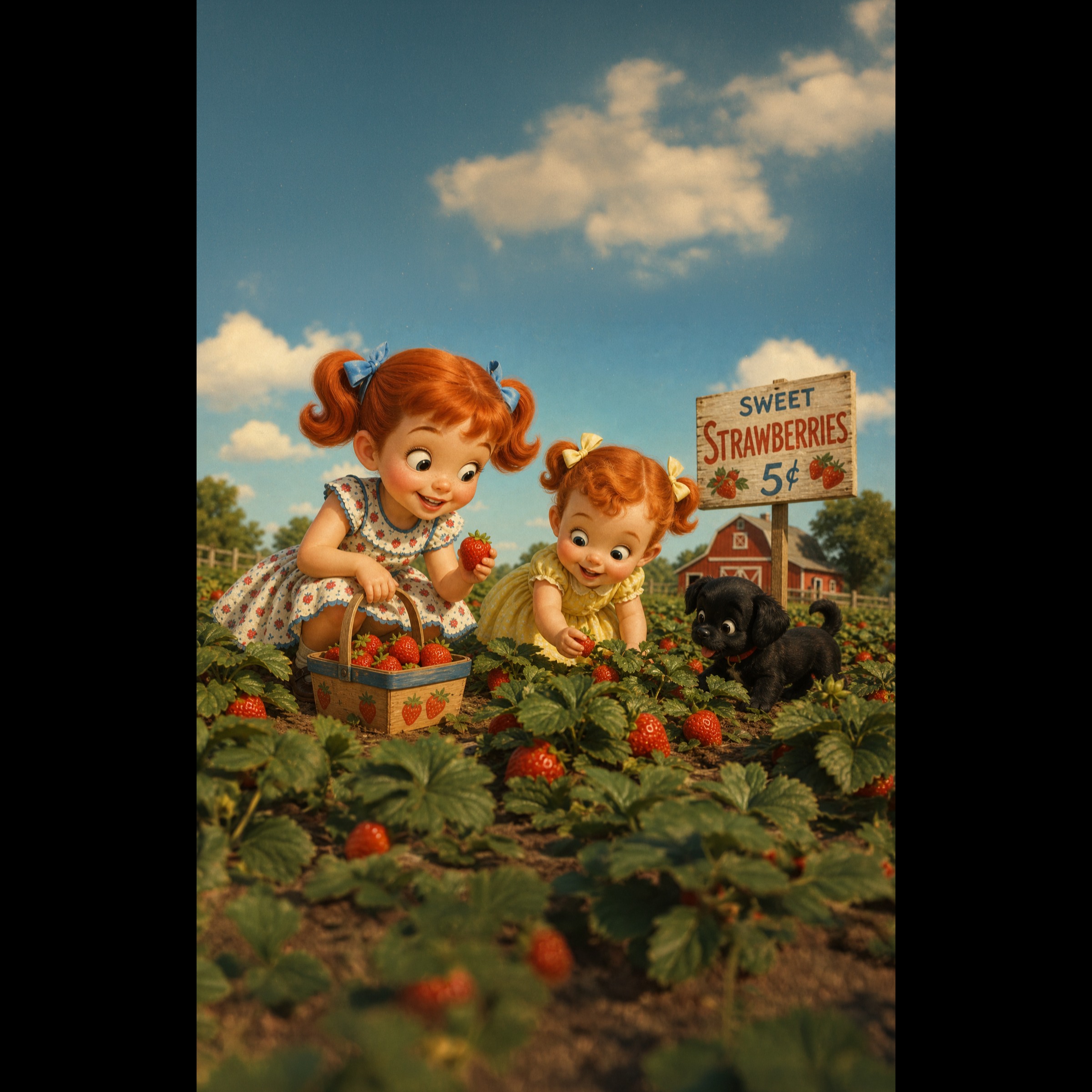 Strawberry Pickin' artwork