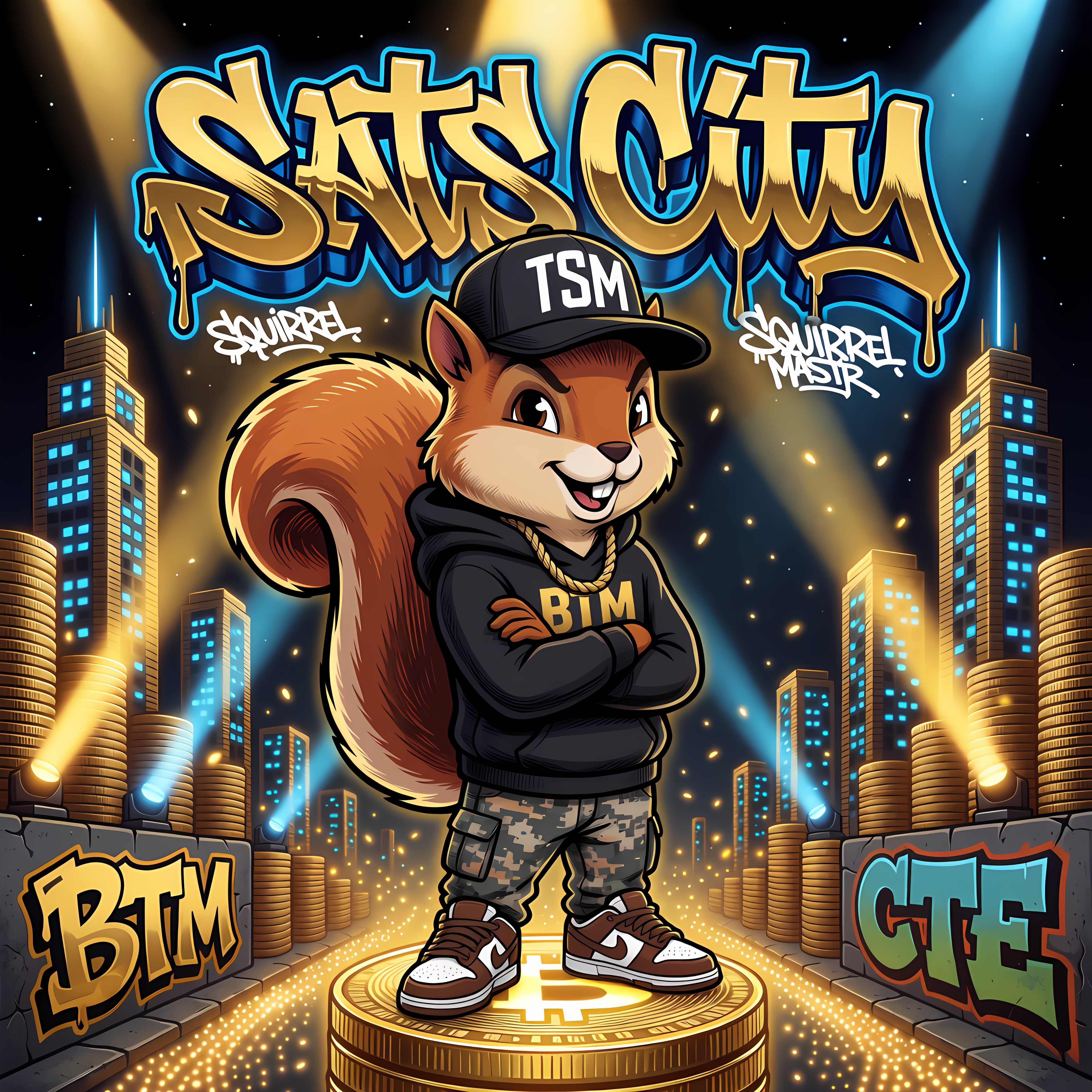 Sats City (Squirrel Master) artwork