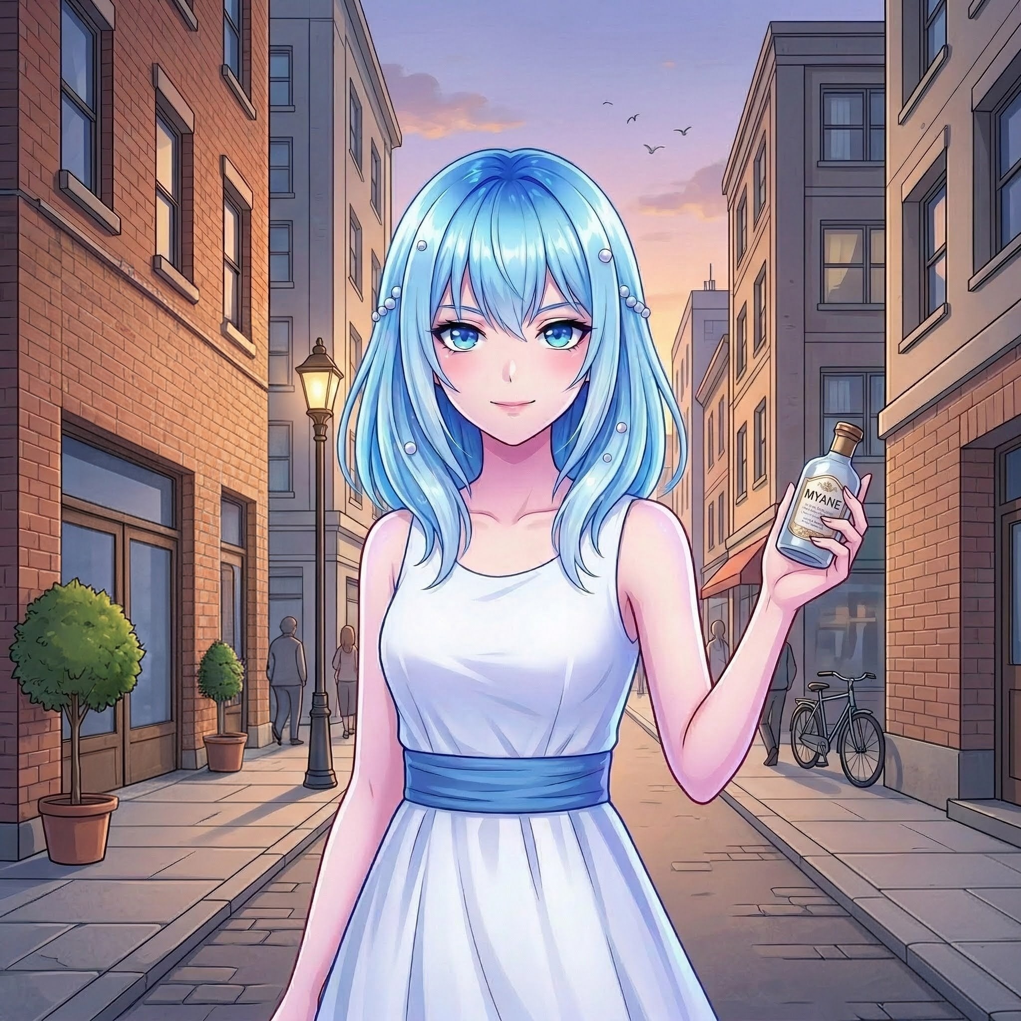 Myàne Rosé-The Bluey Hair Girl artwork