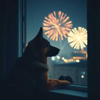 Image for Anti-Fireworks for Dogs, White Noise