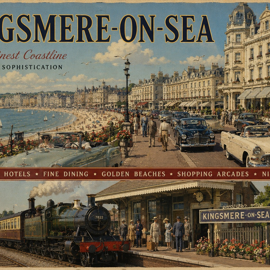 Welcome to Kingsmere-on-Sea artwork