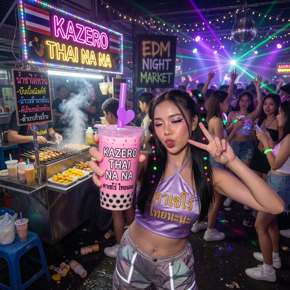 EDM タイ屋台の午後 artwork