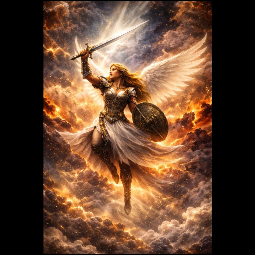 Divine Protectress of the Light artwork
