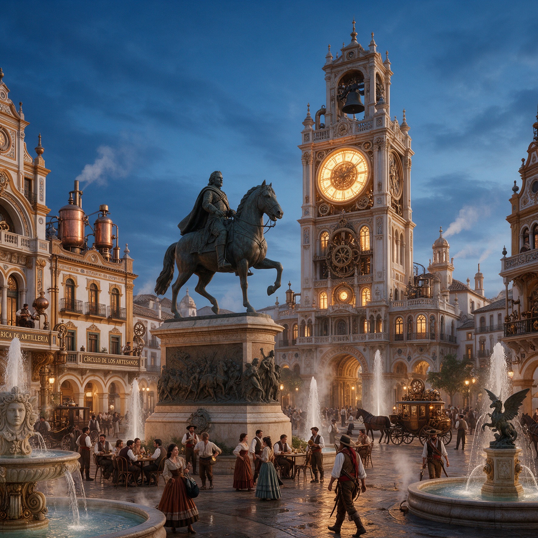 Dominance War II - OST -  Tendilla Square artwork