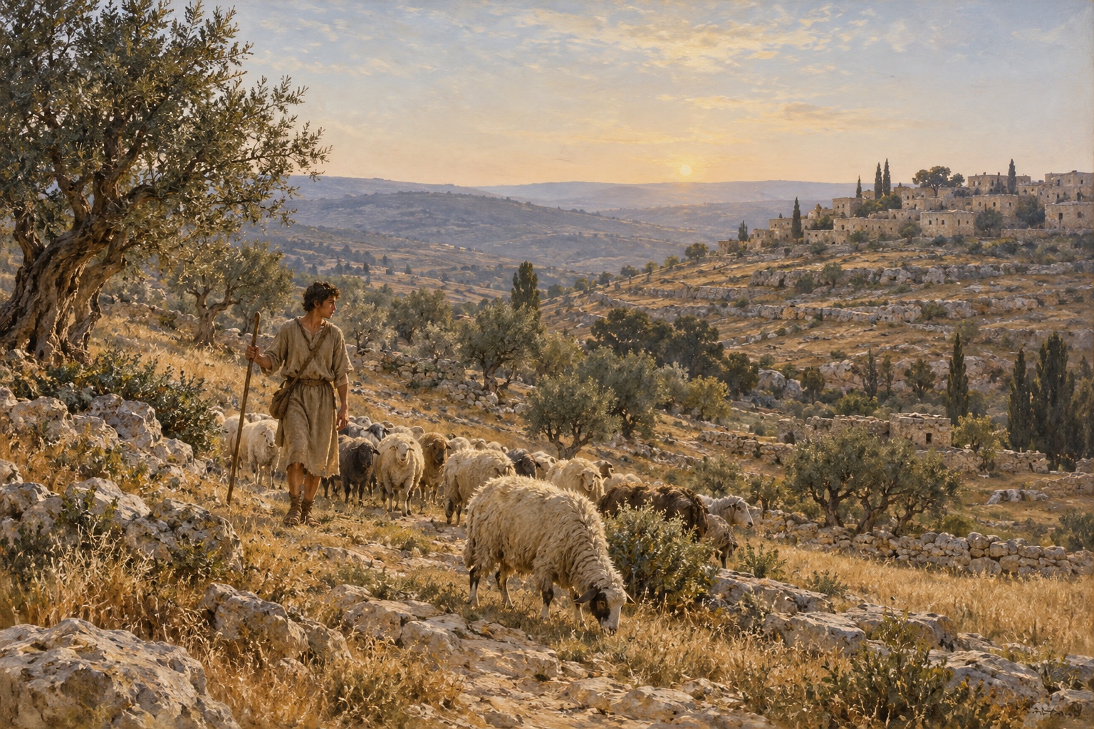 David’s Shelter (Psalm 27) artwork