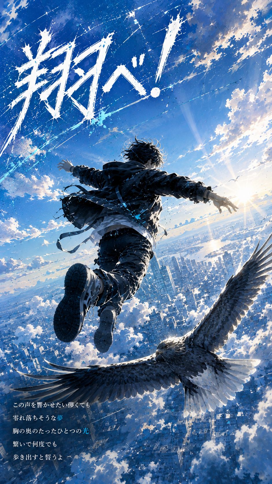 翔べ！ side D artwork