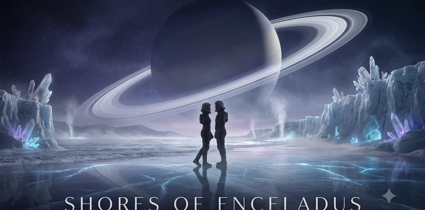 🌊🪐 SHORES OF ENCELADUS 🌊🪐 artwork