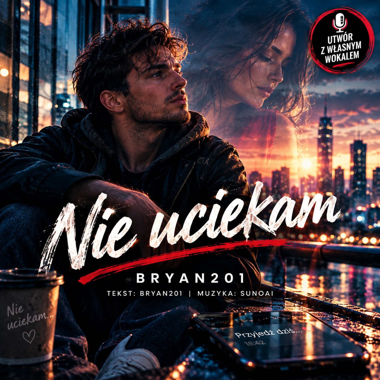 Nie uciekam (własny wokal) artwork
