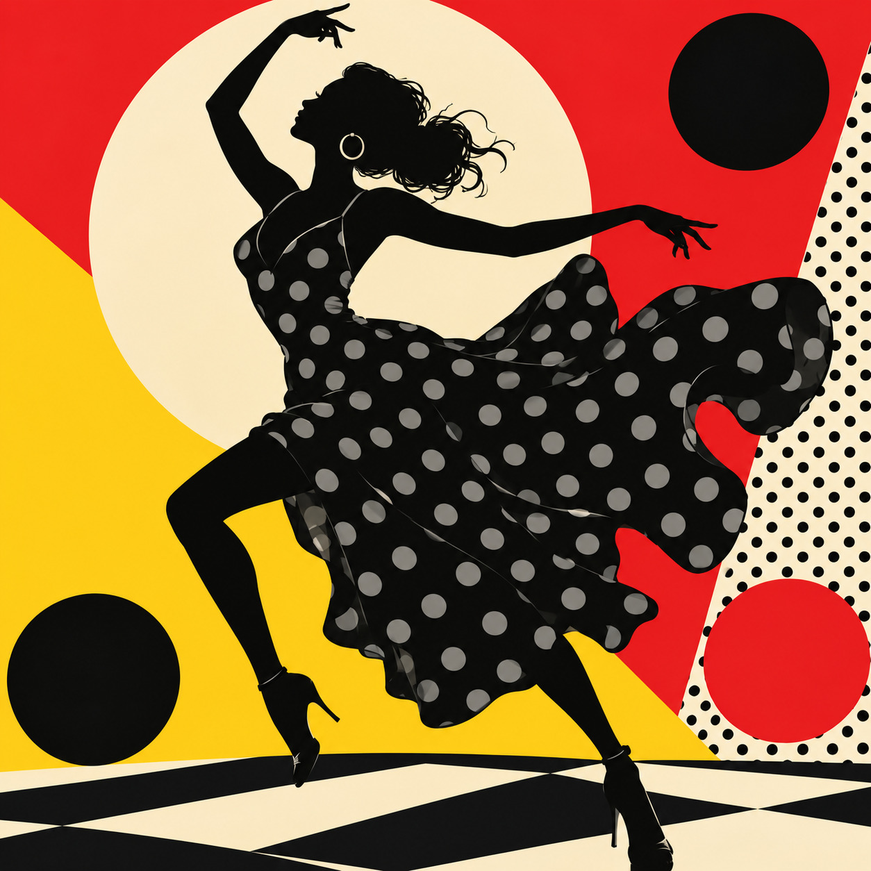 Dark Polka Dots artwork