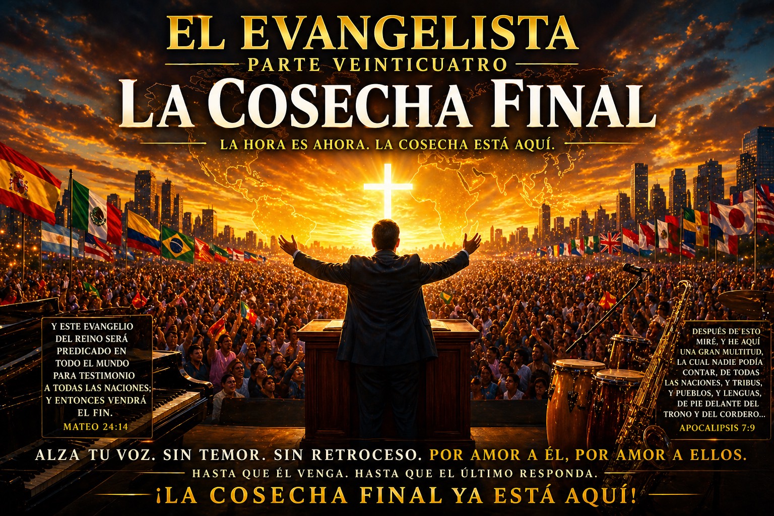 🎵 EL EVANGELISTA – PARTE VEINTICUATRO  La Cosecha Final artwork