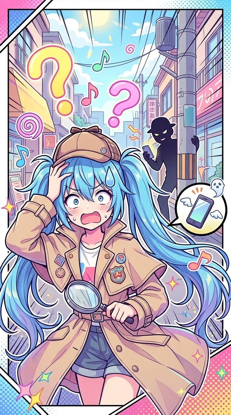消えたスマホの謎 artwork