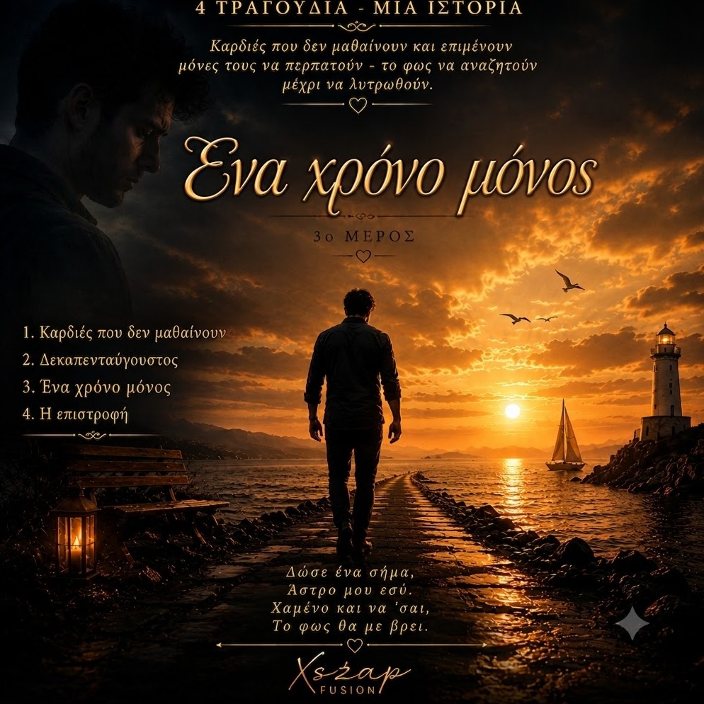 Ένα χρόνο μόνος artwork