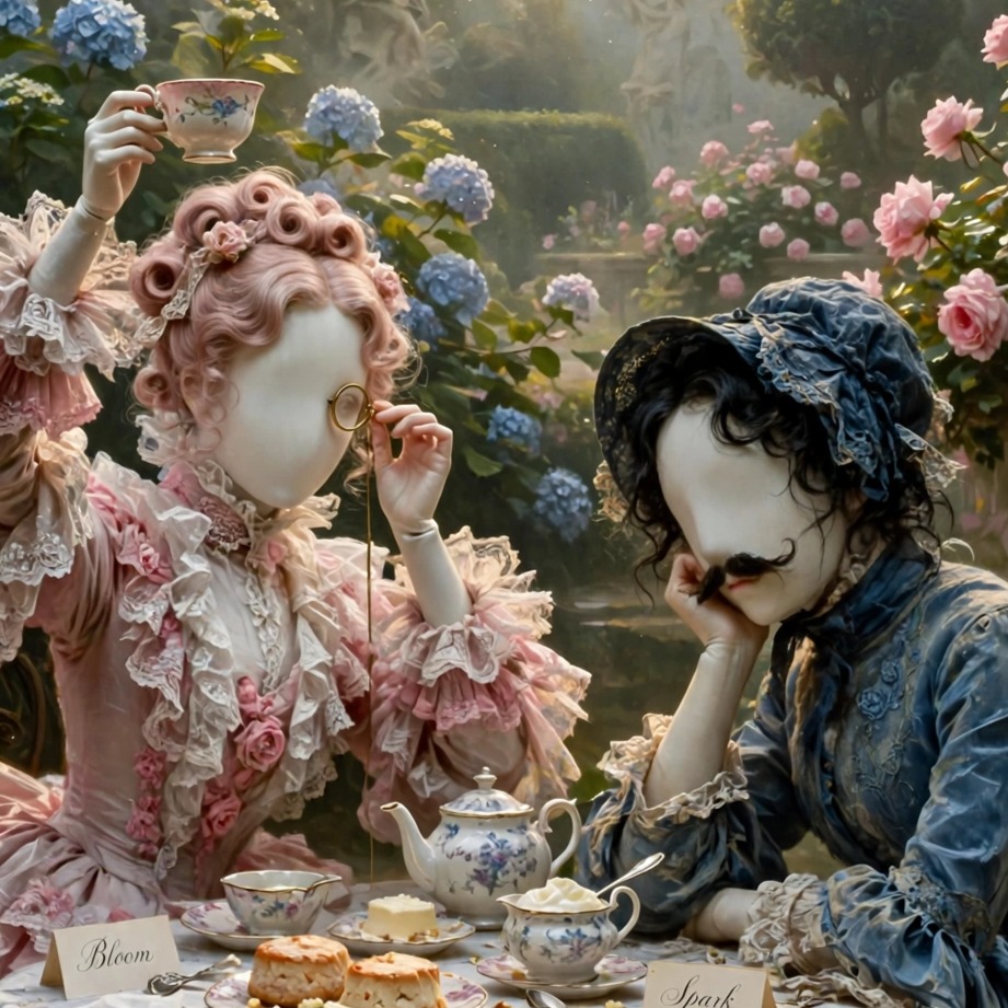 Tea-House Tomfoolery (Checking in on Bloom and Spark) F 341 V5.5 artwork