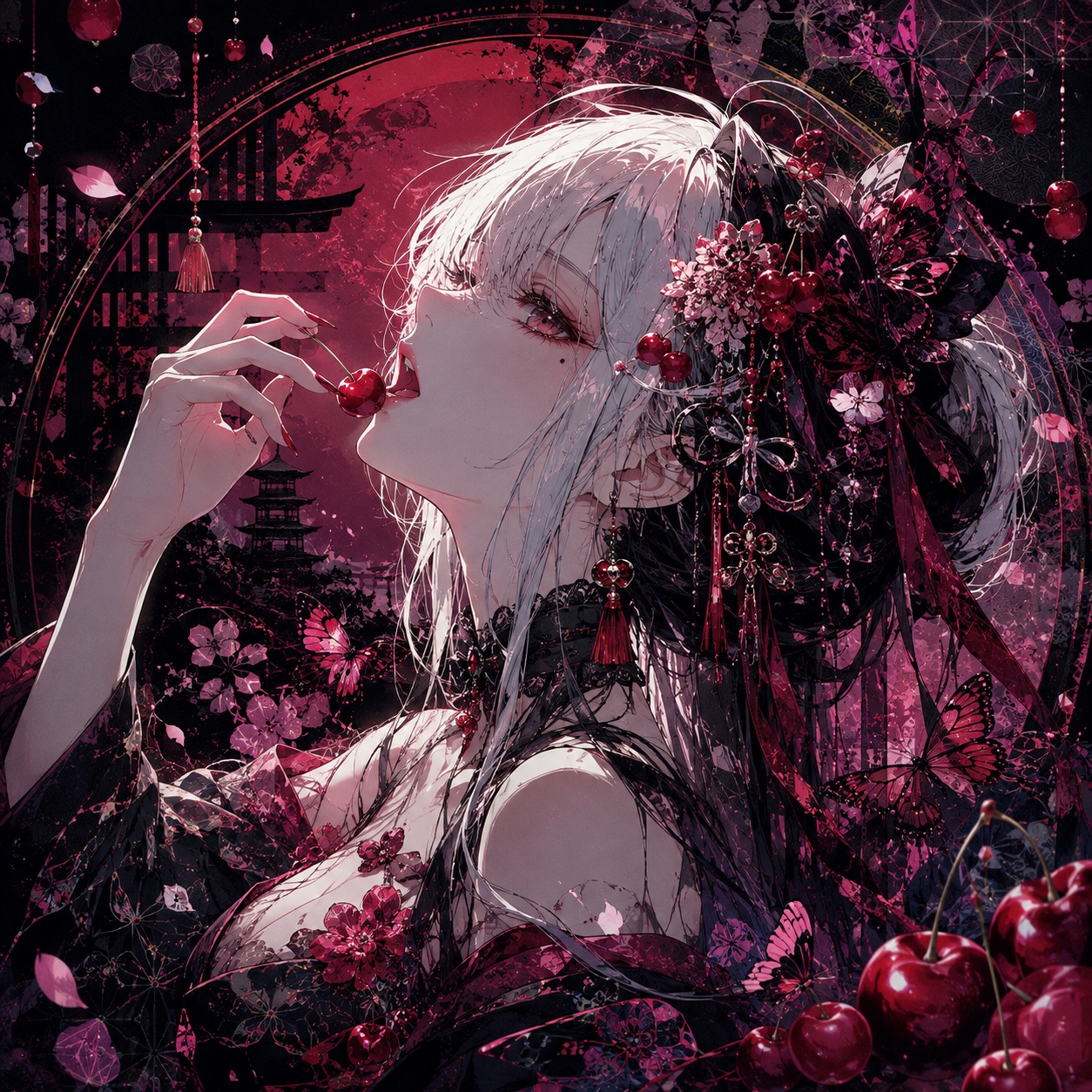 その紅秀峰は私だけ artwork