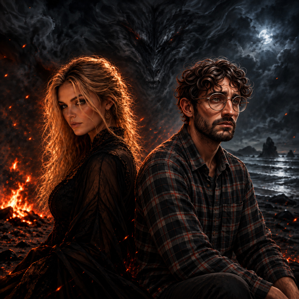In the Dark  🖤Marpésia & Johio🖤 artwork