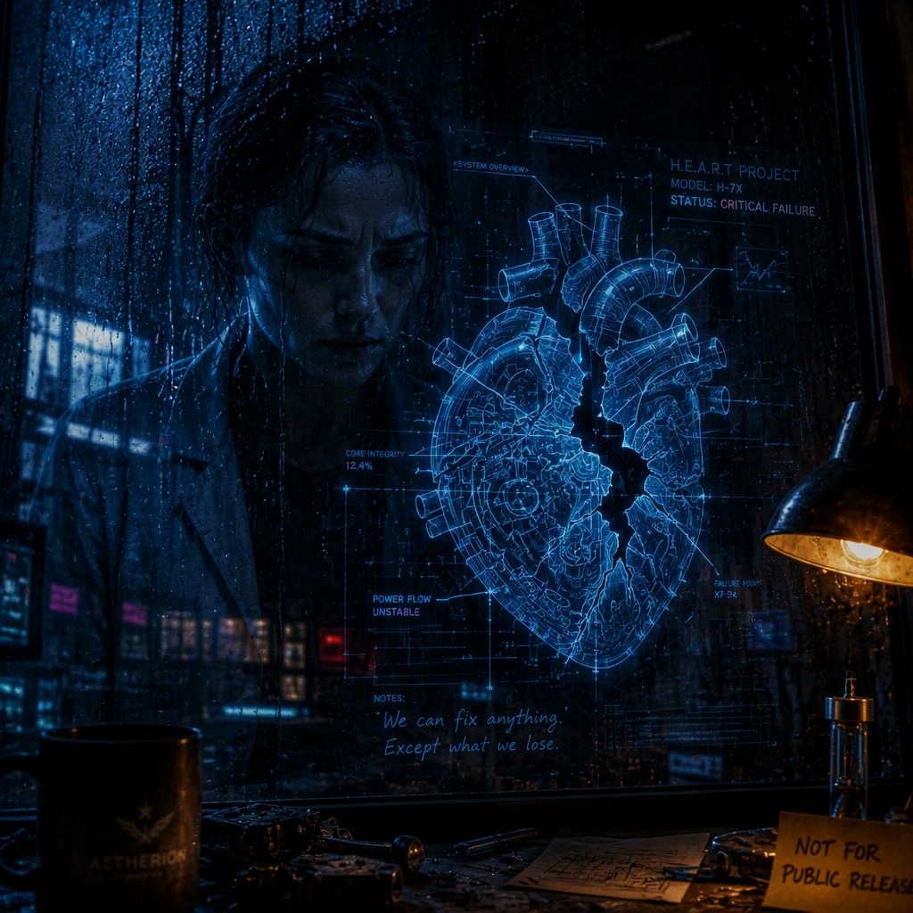 💗Sharona Dunning - Chpt IV - Biomechanics of a Broken Heart [STTZ NY 2046] artwork