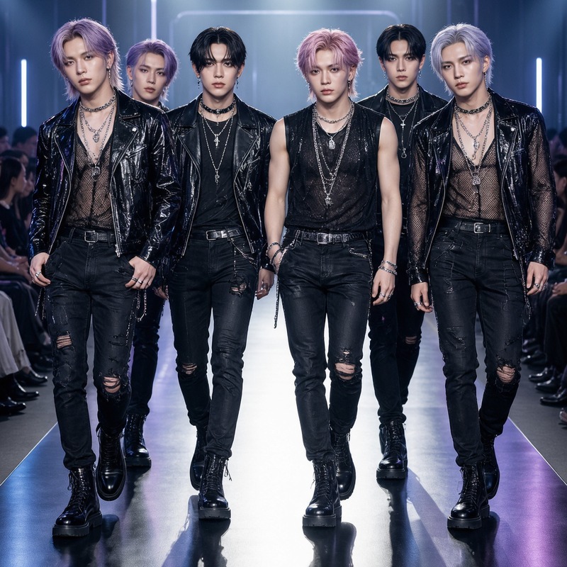 『Cosmetic Club - Runway Version』 コスメ系男子 artwork
