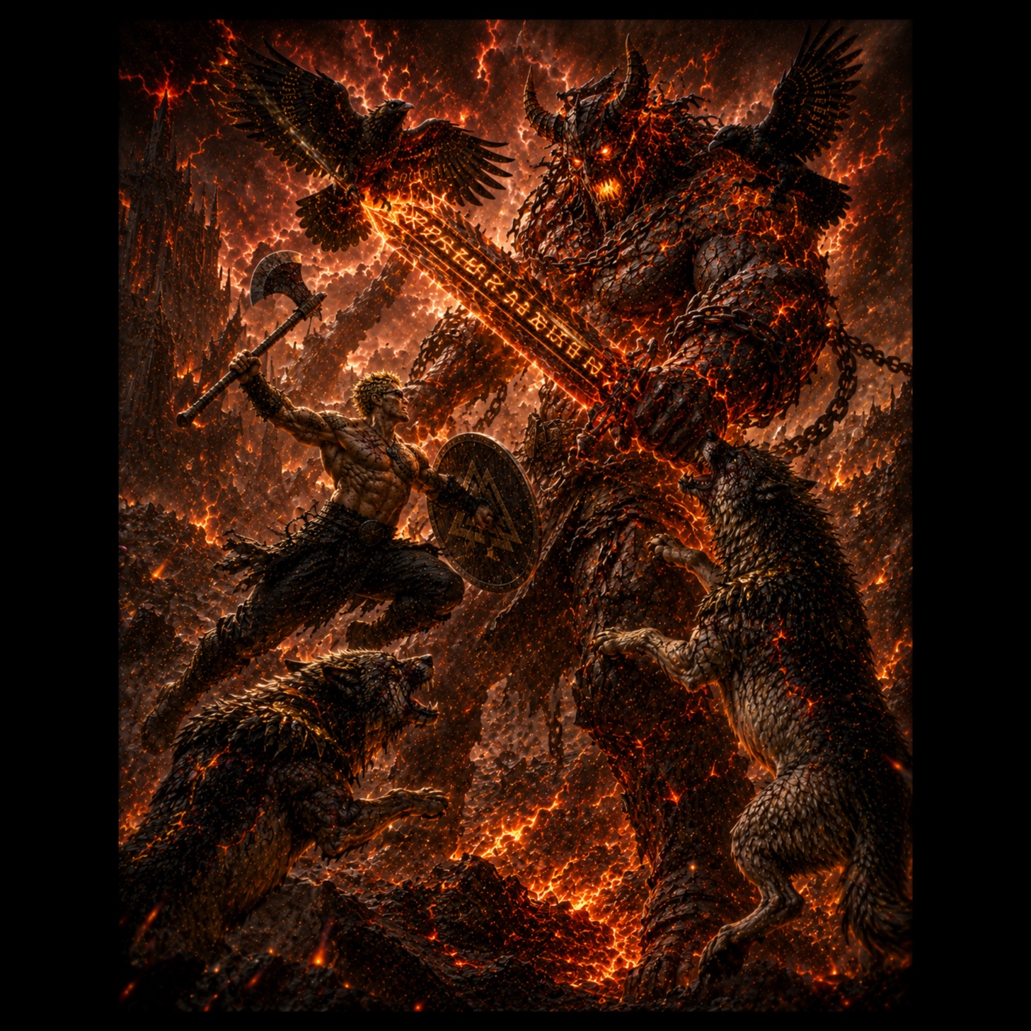 Surtr Crown of Ash artwork