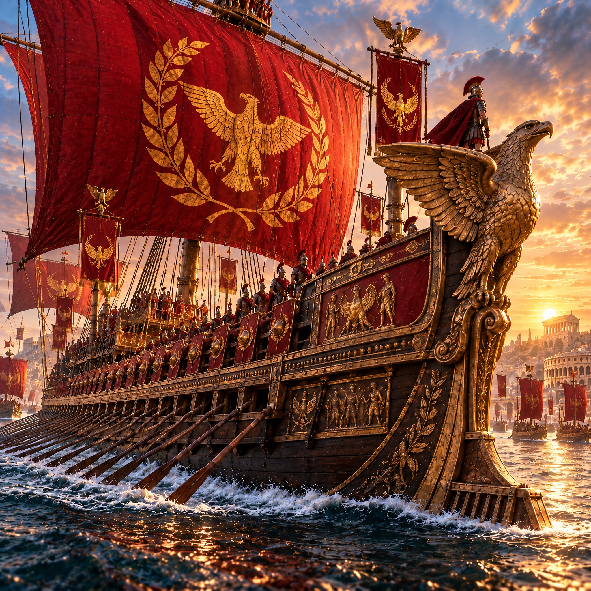 THE ROMAN NAVY artwork
