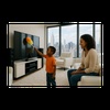 DUSTING THE TV