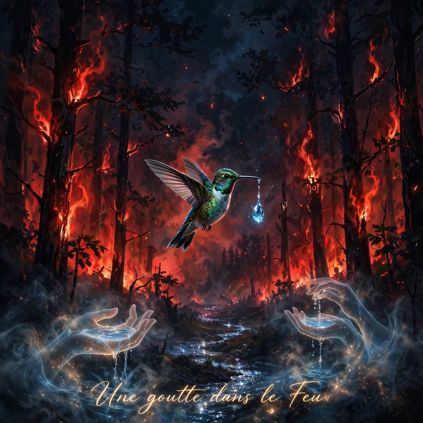 Des Gouttes Dans Le Feu (feat : Flowka - Style) artwork